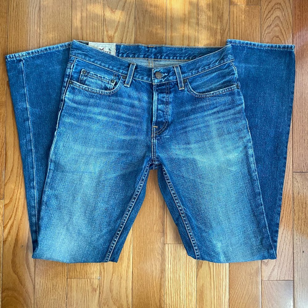 Men's Straight Leg Denim Jeans